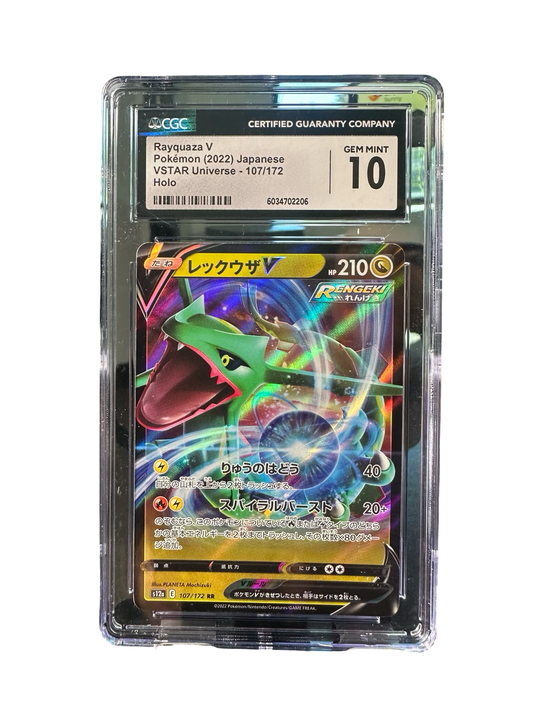 CGC 10 RAYQUAZA V #107